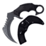 TAC Force Hawkbill Fixed Blade Knife, 5 in, 3Cr13 Stainless Steel Stainless Steel, Black, TF-FIX016BK