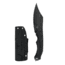 Takumitak Alert Fixed Blade Knife, 5in, D2, Clip Point, G10 Handle, Black Stonewash, TKF210SW