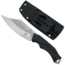 Takumitak Alert Fixed Blade Knife, 5in, D2, Clip Point, G10 Handle, Silver, TKF210SL