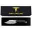 Takumitak Alert Fixed Blade Knife, 5in, D2, Clip Point, G10 Handle, Silver, TKF210SL