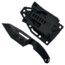 Takumitak Big Head Fixed Blade Knife, 3.25in, 3Cr13 Blade, Modified Tanto Blade, FRN, Black, TKF3S02