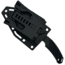 Takumitak Big Head Fixed Blade Knife, 3.25in, 3Cr13 Blade, Modified Tanto Blade, FRN, Black, TKF3S02