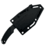 Takumitak Big Head Fixed Blade Knife, 3.25in, 3Cr13 Blade, Modified Tanto Blade, FRN, Black, TKF3S02