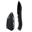 Takumitak Day 500 Fixed Blade Knife, 4.5in, D2, Sheepsfoot, G10 Handle, Black, TKF206BK