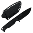 Takumitak Easy Night Fixed Blade Knife, 4.25 in Blade, 3cr13, Black, TKF304