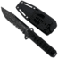 Takumitak Escort Fixed Blade Knife, 5.5in, D2, Drop Point, G10 Handle, Black Stonewash, TKF213SW