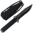 Takumitak Escort Fixed Blade Knife, 5.5in, D2, Drop Point, G10 Handle, Black Stonewash, TKF213SW