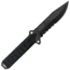 Takumitak Escort Fixed Blade Knife, 5.5in, D2, Drop Point, G10 Handle, Black Stonewash, TKF213SW