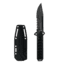 Takumitak Escort Fixed Blade Knife, 5.5in, D2, Drop Point, G10 Handle, Black Stonewash, TKF213SW