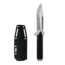 Takumitak Escort Fixed Blade Knife, 5.5in, D2, Drop Point, G10 Handle, Silver, TKF213SL