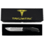 Takumitak Exit Point Fixed Blade Knife, 5.5in, D2, Drop Point, G10 Handle, Silver, TKF211SL