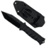 Takumitak Fulcrum Fixed Blade Knife, 4.5in, D2, Tanto, G10 Handle, Black, TKF201BK