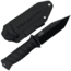 Takumitak Fulcrum Fixed Blade Knife, 4.5in, D2, Tanto, G10 Handle, Black, TKF201BK