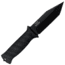 Takumitak Fulcrum Fixed Blade Knife, 4.5in, D2, Tanto, G10 Handle, Black, TKF201BK