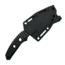 Takumitak Golden Ratio Fixed Blade Knife, 2.5 in Blade , 3cr13, Black, TKF3S03
