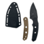 Takumitak Golden Ratio Fixed Blade Knife, 2.5 in Blade , 3cr13, Black, TKF3S03