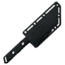 Takumitak Hard End Fixed Blade Knife, 4.75 in Blade , 3cr13, Black, TKF315