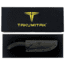 Takumitak Hunter Fixed Blade Knife, 4.5in, D2, Straight Back, G10 Handle, Black, TKF207BK