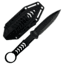 Takumitak Missing Screw Fixed Blade Knife, 4 in Blade, 3cr13, Black, TKF302