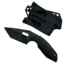 Takumitak Muted Fixed Blade Knife, 3 in Blade , 3cr13, Black, TKF3S06