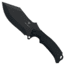 Takumitak Neuter Fixed Blade Knife, 4.5in, 3Cr13 Blade, Drop Point, FRN, Black, TKF319