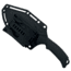 Takumitak Neuter Fixed Blade Knife, 4.5in, 3Cr13 Blade, Drop Point, FRN, Black, TKF319