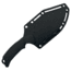 Takumitak Neuter Fixed Blade Knife, 4.5in, 3Cr13 Blade, Drop Point, FRN, Black, TKF319