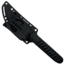 Takumitak Ninja Fixed Blade Knife, 4.25in, 3Cr13 Blade, Trailing Point, FRN, Black, TKF313