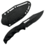 Takumitak Obsidian Fixed Blade Knife, 4.25 in Blade , 3cr13, Black, TKF317