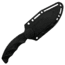 Takumitak Obsidian Fixed Blade Knife, 4.25 in Blade , 3cr13, Black, TKF317