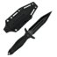Takumitak Protector Fixed Blade Knife, 4.5 in, 3cr13, Black, TKF303