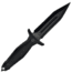 Takumitak Protector Fixed Blade Knife, 4.5 in, 3cr13, Black, TKF303