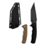 Takumitak Reaper Fixed Blade Knife, 4.5 in Blade , 3cr13, Black, TKF305