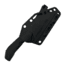 Takumitak Sparky Fixed Blade Knife, 2.9in, 3Cr13 Blade, Wharncliffe, FRN, Black, TKF3S09