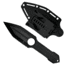 Takumitak Steel Rain Fixed Blade Knife, 4.63 in Blade , 3cr13, Black, TKF314