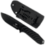 Takumitak Takumi Fixed Blade Knife, 4.5in, D2, Drop Point, G10 Handle, Black, TKF208BK