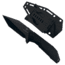 Takumitak Terminal Fixed Blade Knife, 4 in Blade , 3cr13, Black, TKF320