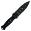 Takumitak Unrestricted Fixed Blade Knife, 4.5in, 3Cr13 Blade, Spear Point, FRN, Black, TKF316