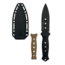 Takumitak Unrestricted Fixed Blade Knife, 4.5in, 3Cr13 Blade, Spear Point, FRN, Black, TKF316