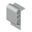 Taylor Made Dock Pro Edge Gard Vinyl Dock Edging - 10ft, Straight, Medium, 46062