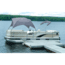 Taylor Made Pontoon Gazebo, Gray, 12003OG