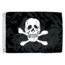 Taylor Made x 18" Jolly Roger Novelty Flag 12" 65065