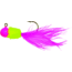 Team Crappie Slab Caller Jig, 1/32 oz, Pink/Chartreuse Dizzy Lizzy, 3/Pack, SD1D-753