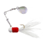 Team Crappie Spin Caller w/1 Spare Body, White/Red, 1/16oz, SPD2-765