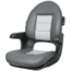Tempress Elite Helm High Back Boat Seat Charcoal/Gray, 57017
