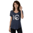 Tentree Leaf Ten Tee Tri-blend T-shirt, Womens, Vintage Indigo, S SP18-WJLEA-BLU-S