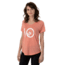 Tentree Leaf Ten Tee Tri-blend T-shirt, Womens, Burnt Coral, L SP18-WJLEA-PNK-L