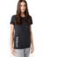 Tentree Leafy Mark Crewneck T-Shirt - Womens, Hi Rise Grey, Large, TCW1344-0235-L