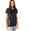 Tentree Leafy Mark Crewneck T-Shirt - Womens, Meteorite Black, Medium, TCW1344-0164-M