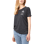 Tentree Sapling Relaxed Fit Womens T-shirt, Meteorite, Medium, FA18-WJSAP-BLK-M